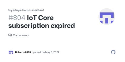 Does this mean that the free trial will be: a) cancelled?. . Tuya iot core expired